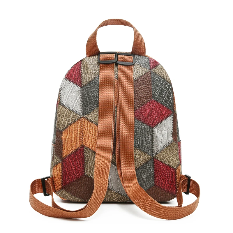 Style Women's Patchwork Backpa - Fashion Backpack Women recension och pris