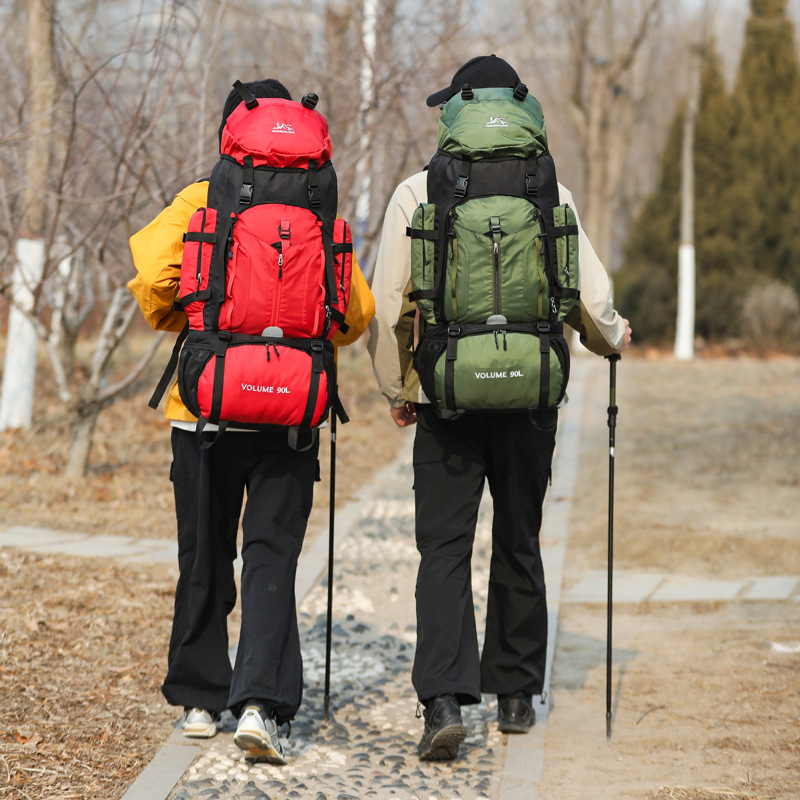 New Arrival Outdoor 90L Large  - Hiking Backpack Waterproof recension och pris