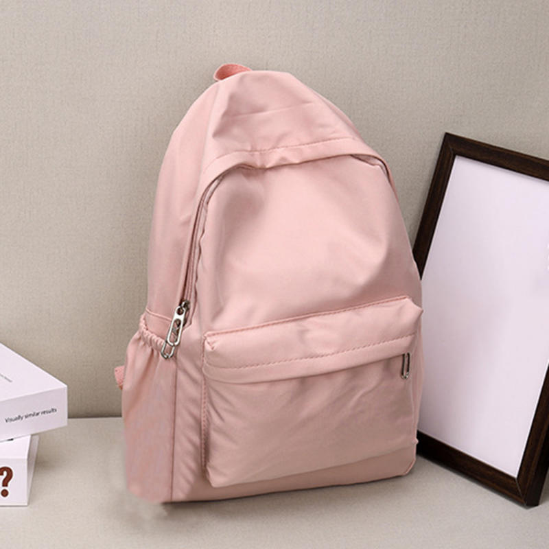 Women Solid Color Leisure Back - Canvas Backpack Casual recension och pris
