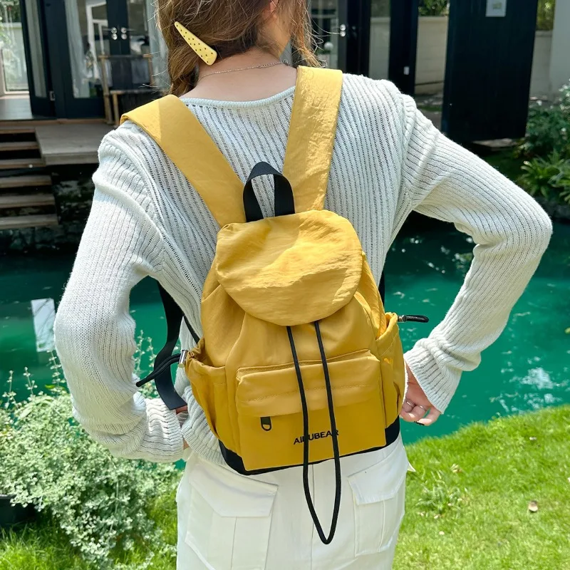 Outdoor fashion drawstring bac - Fashion Backpack Women recension och pris